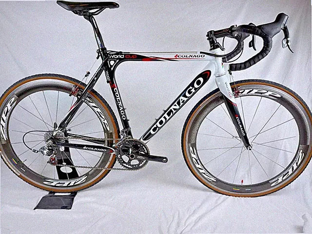 2011 Colnago World Cup Gravel Cyclocross Bike SIZE 54cm Aluminum Zipp Wheels